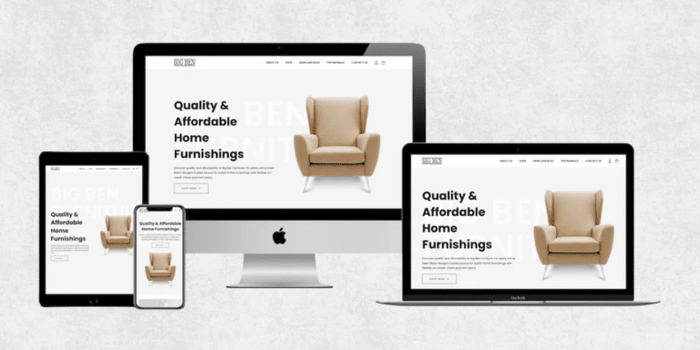 Big Ben Home Furnishings Launches New Website