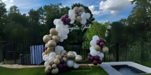 DFW Flower Wall for Dallas Party Rentals and Decorations