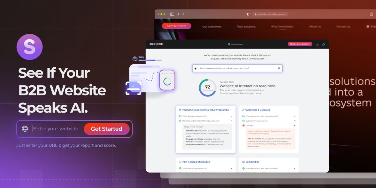 Why Salespeak Believes the Homepage Is Your Valuable Sales Rep