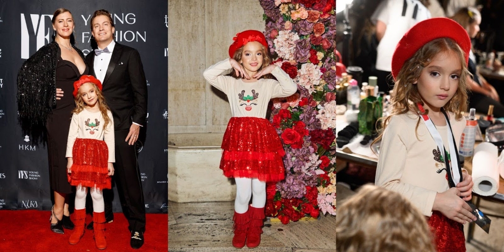 A New Face to Watch: Ariya Grace Hurwitz at the Young Fashion Show