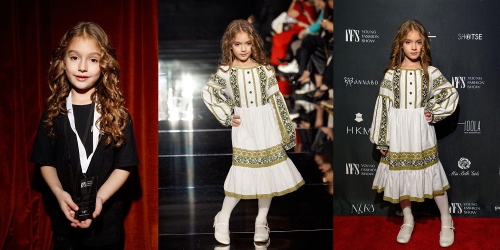 A New Face to Watch: Ariya Grace Hurwitz at the Young Fashion Show