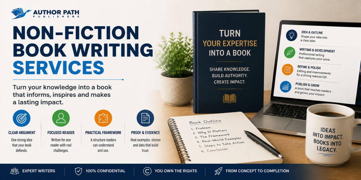 Non-Fiction Book Writing Services by Author Path Publishers