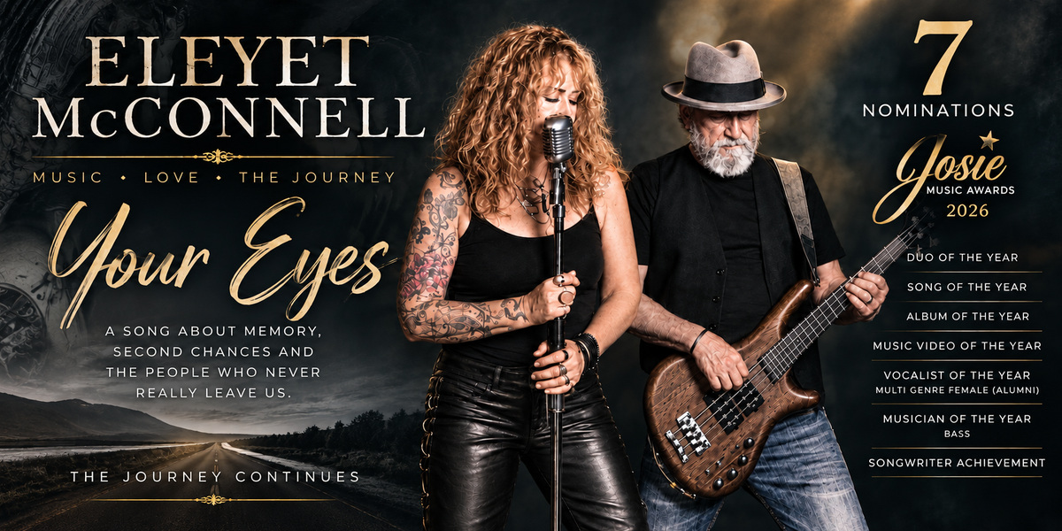 Seven Reasons to Believe: Eleyet McConnell Turn a Landmark Awards Year Into Something Personal With “Your Eyes”