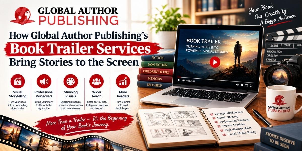 How Global Author Publishing’s Book Trailer Services Bring Stories to the Screen