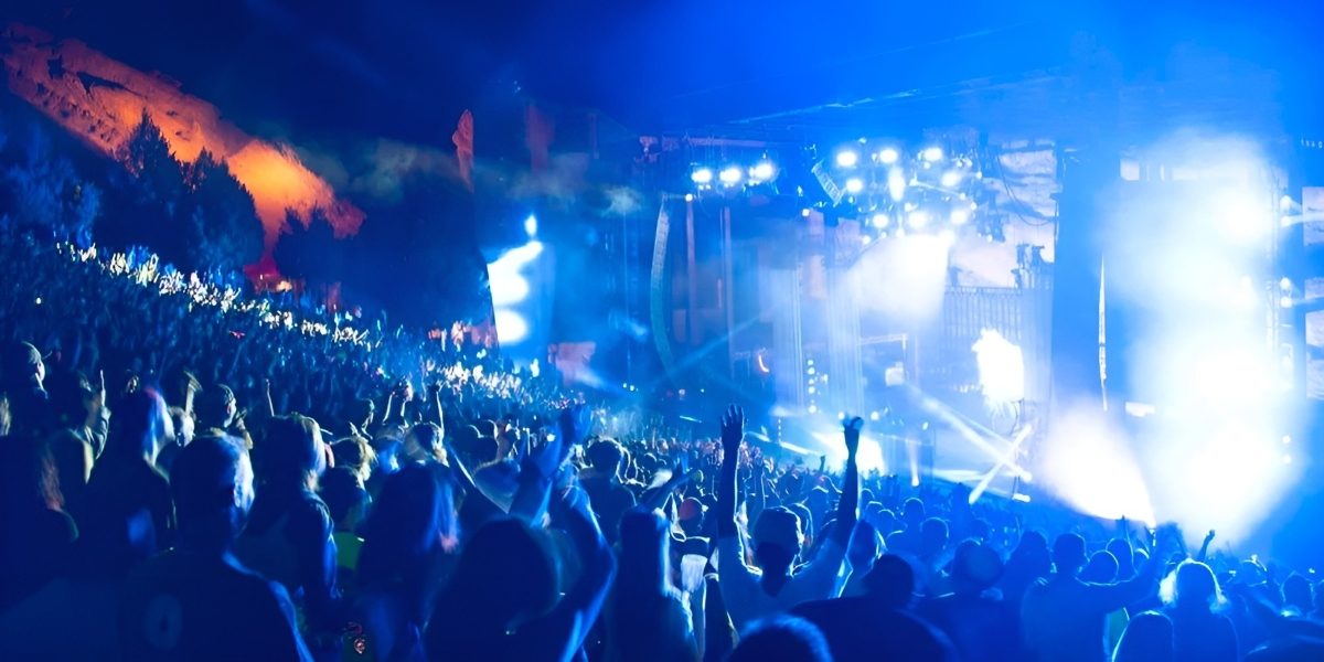 Behind the Scenes of a Red Rocks Performance